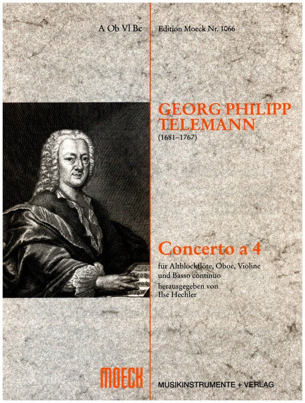 Telemann, Concerto a 4 a-Moll
