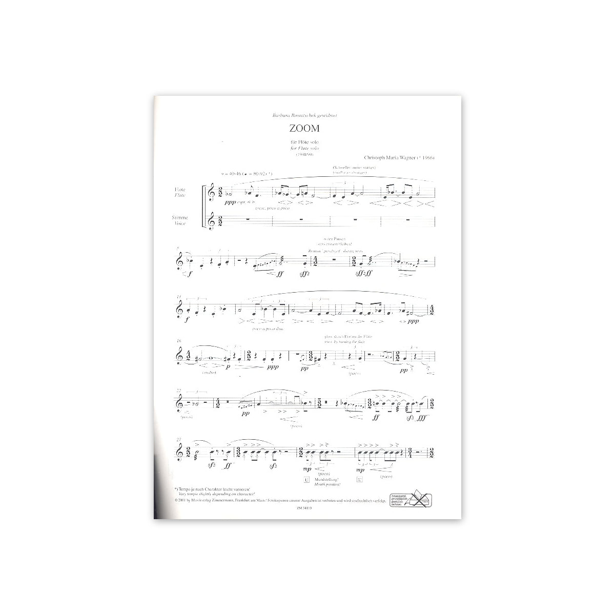 Wagner, Zoom