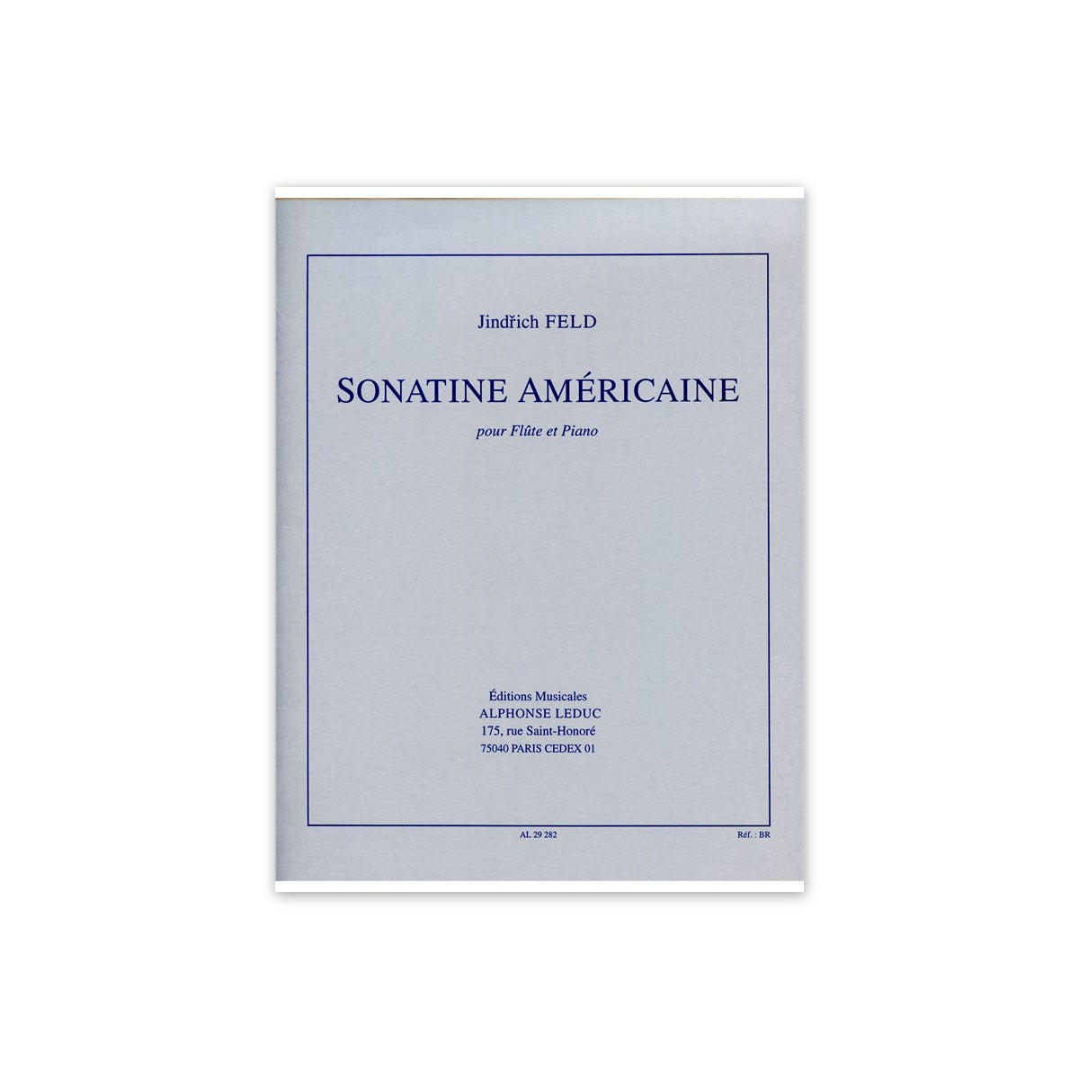 Feld, Sonatine américaine