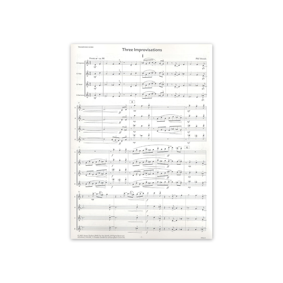 Woods, Three Improvisations