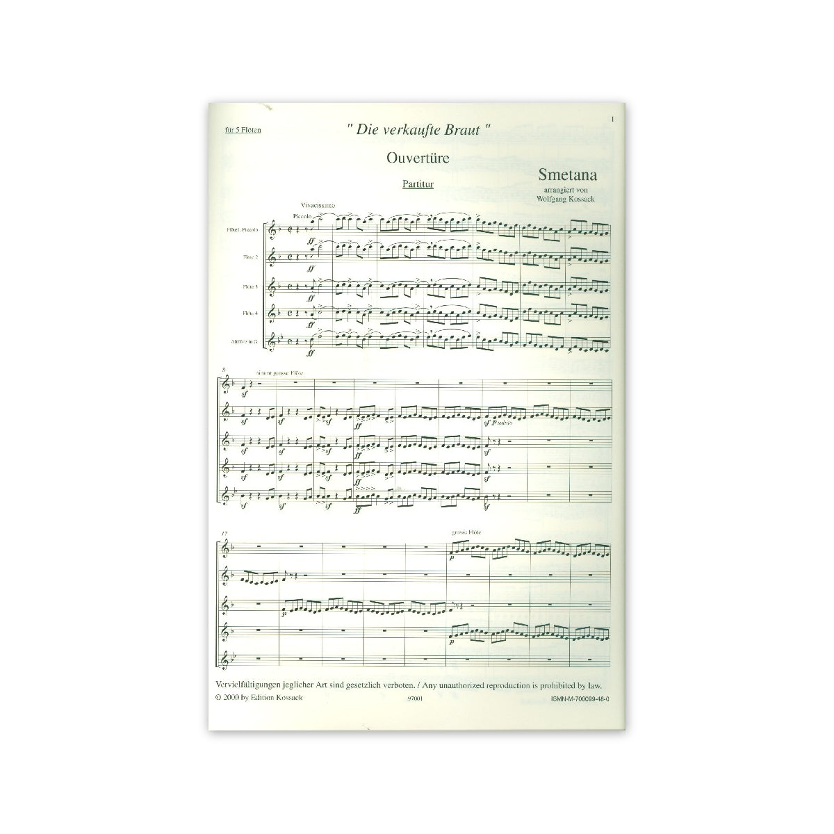 Smetana, Ouvertüre zu "Die verkaufte Braut"