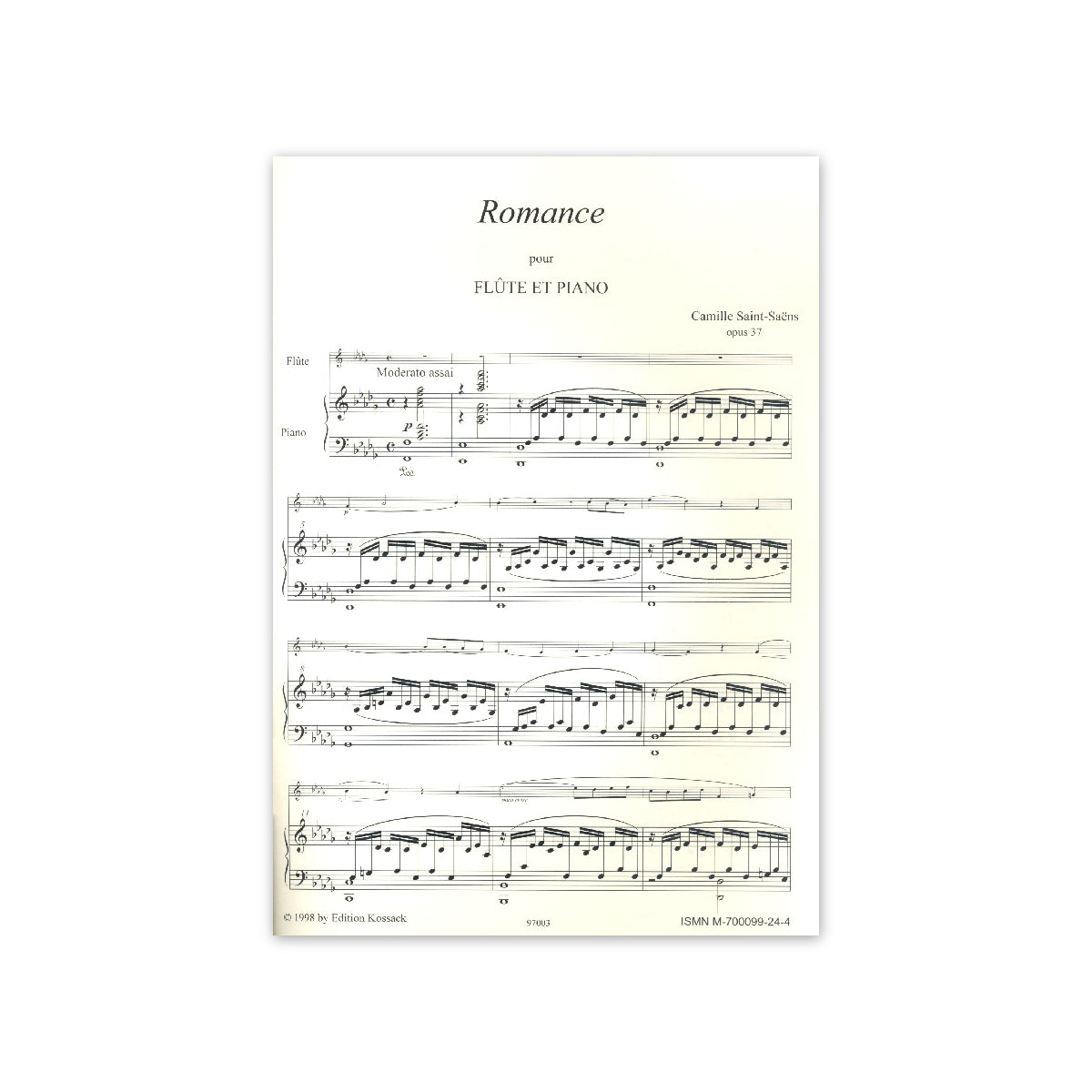 Saint-Saëns, Romanze