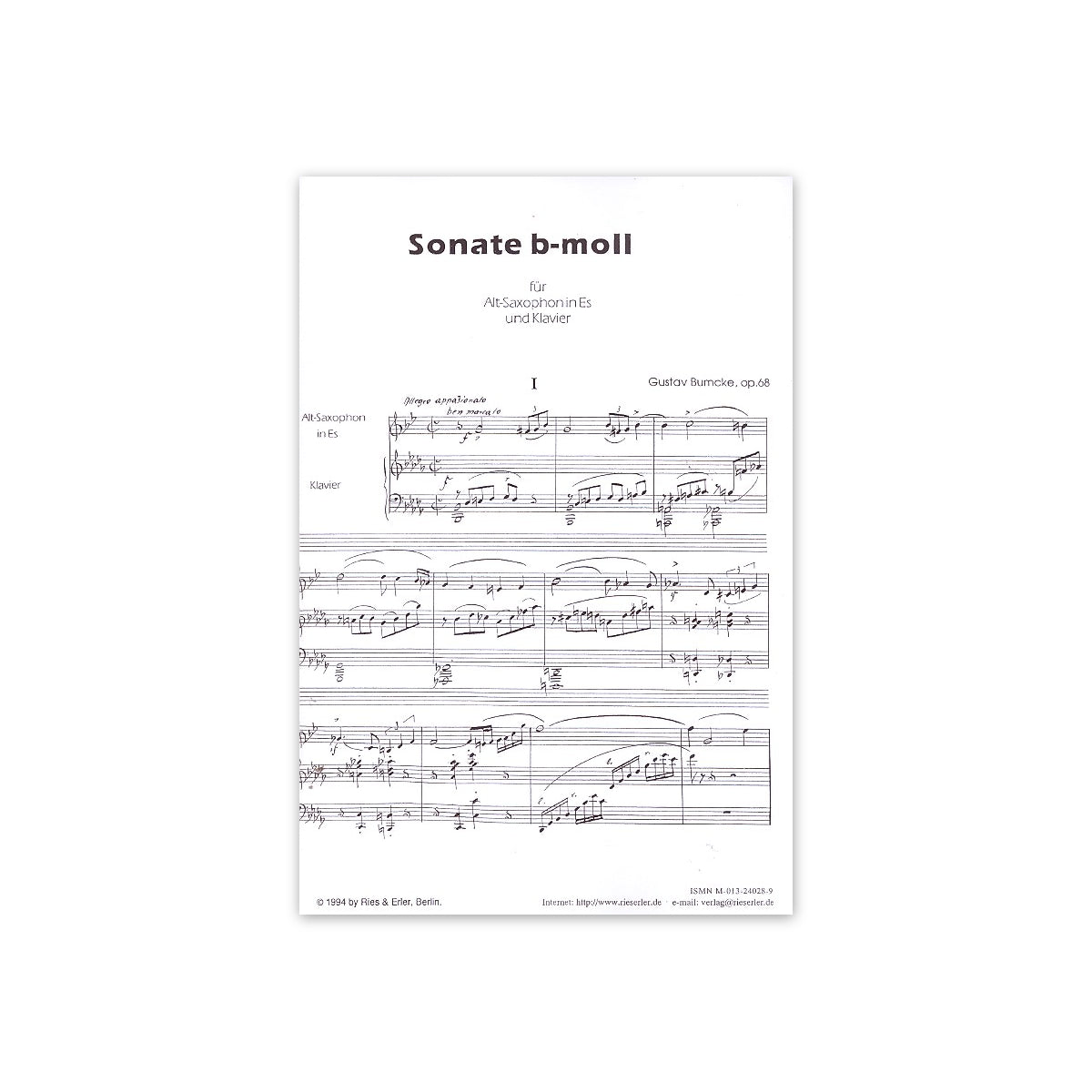 Bumcke, Sonate