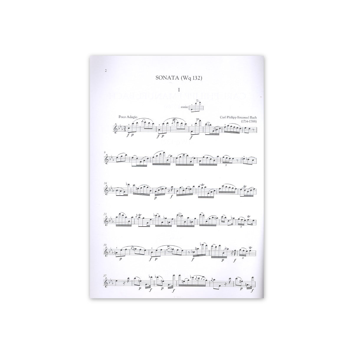 Bach C.Ph.E., Sonate c-Moll-11731