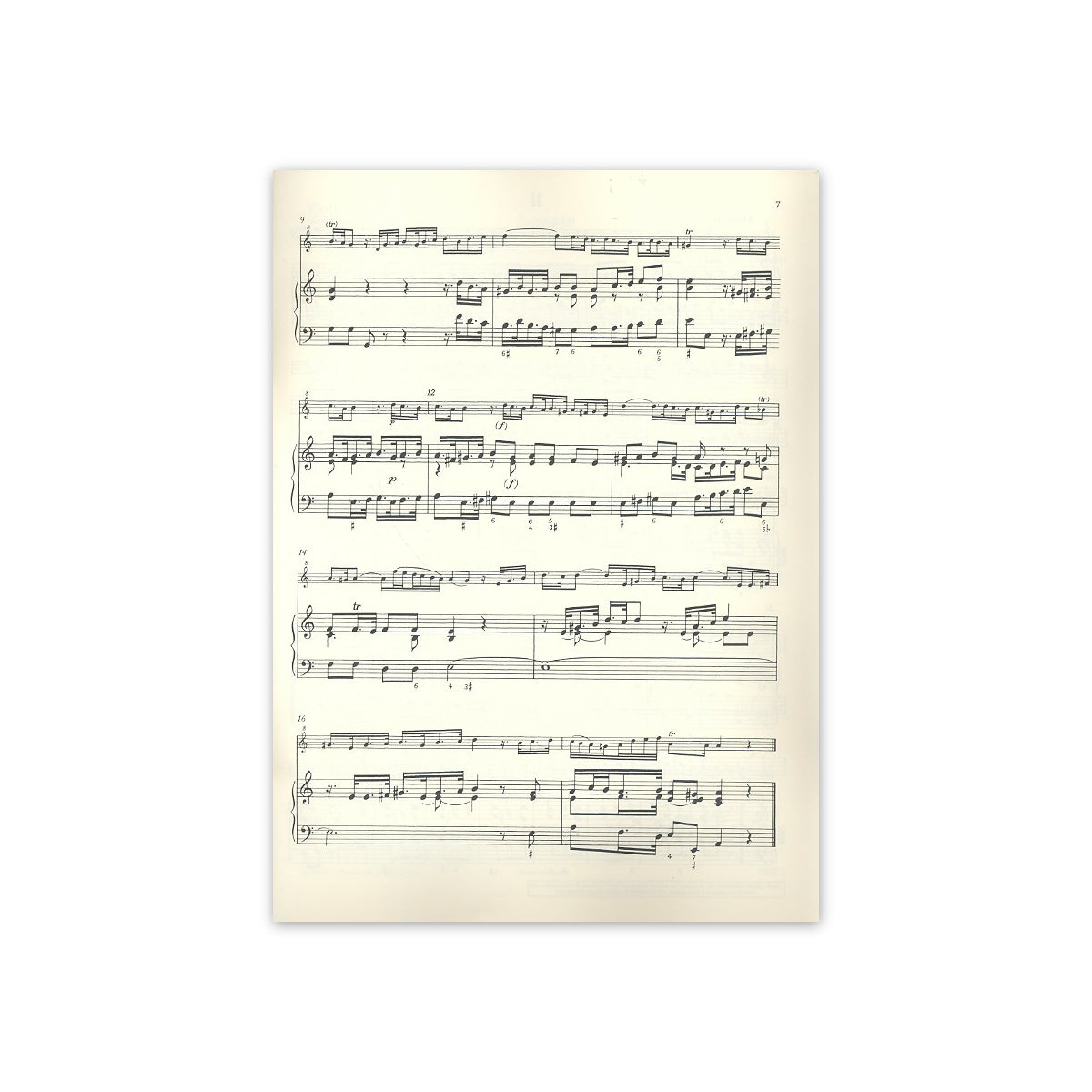 Bigaglia, Sonate a-Moll