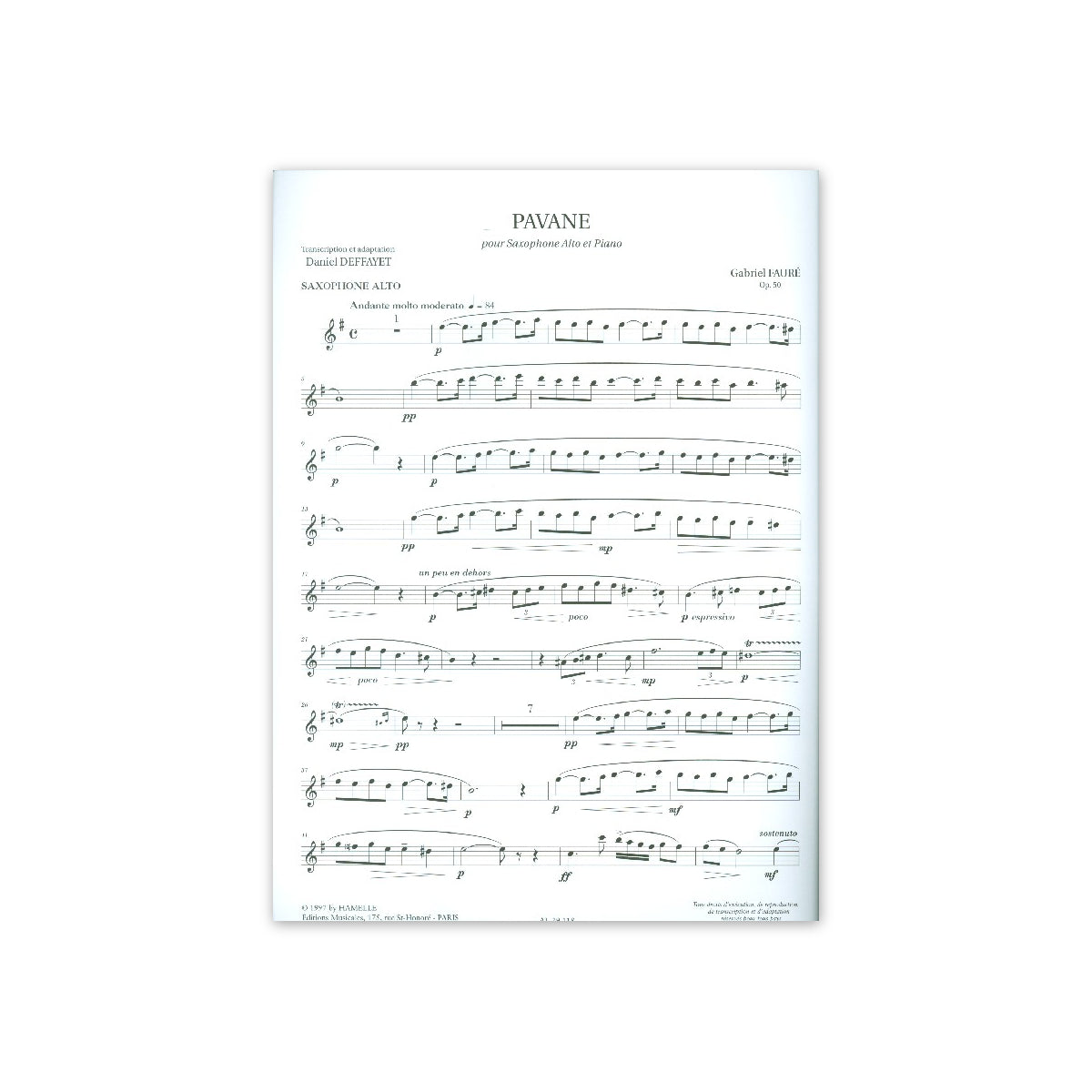 Fauré, Pavane-12483