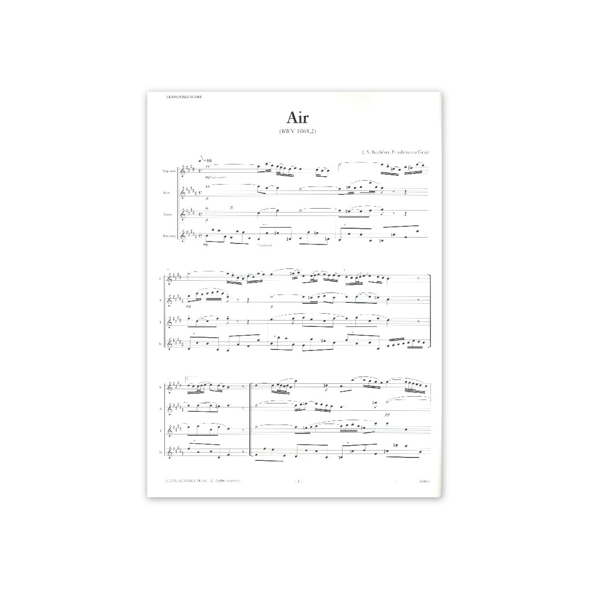 Bach, Air