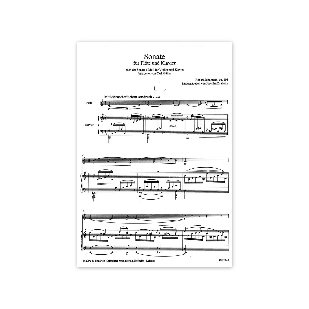 Schumann, Sonate