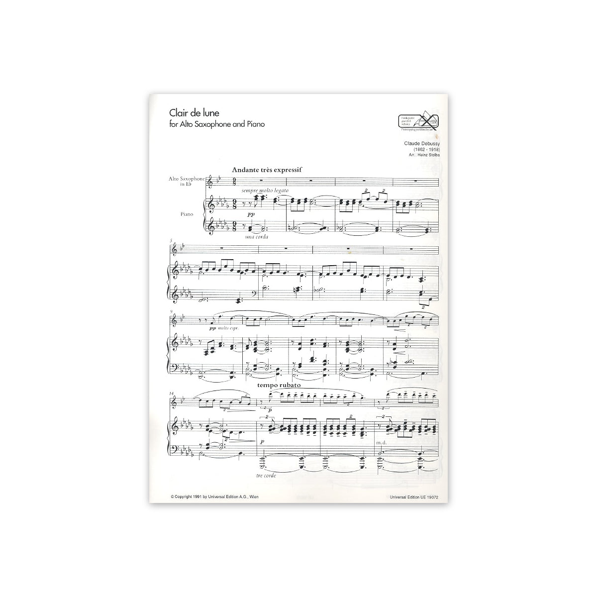 Debussy, Clair de lune