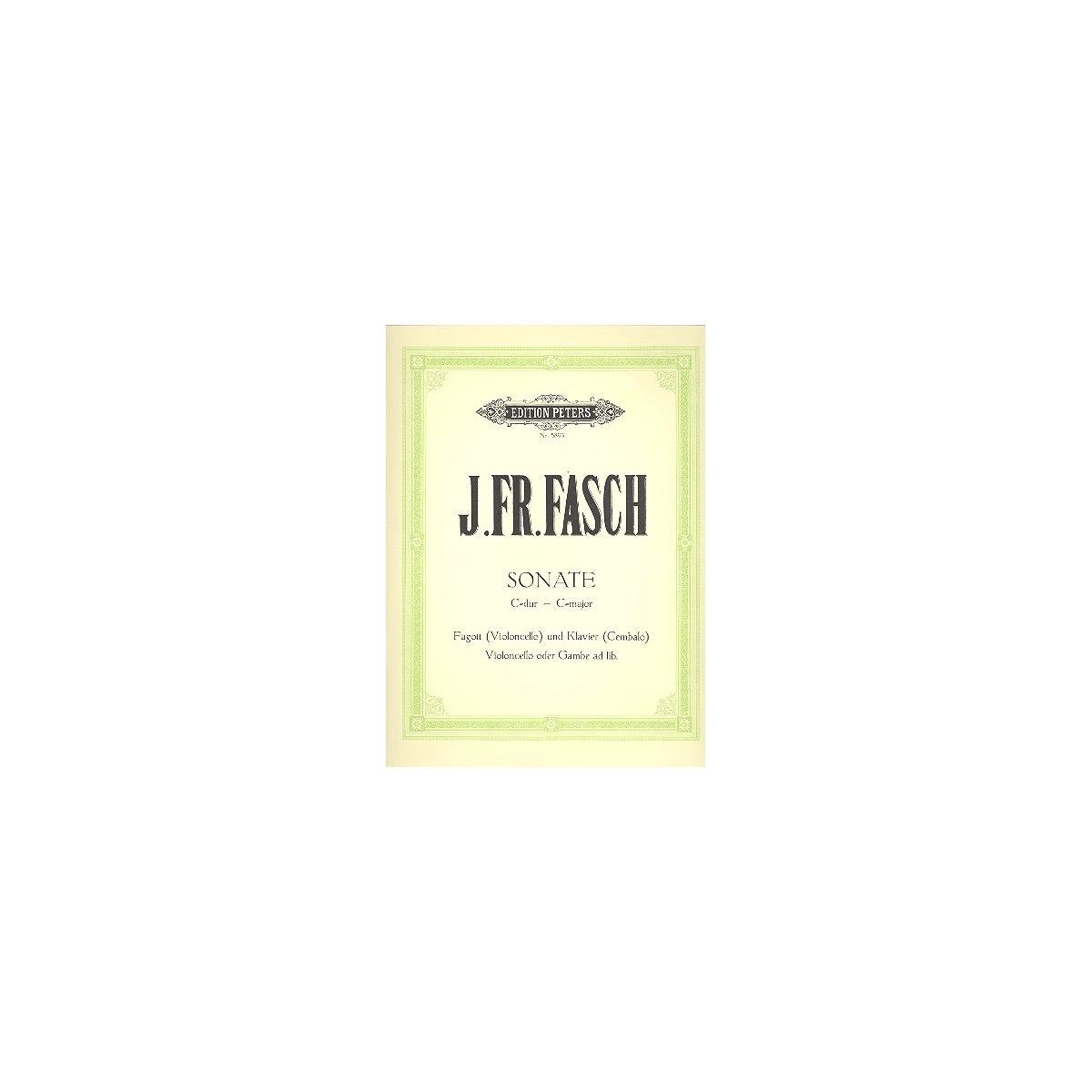 Fasch, Sonate C-Dur