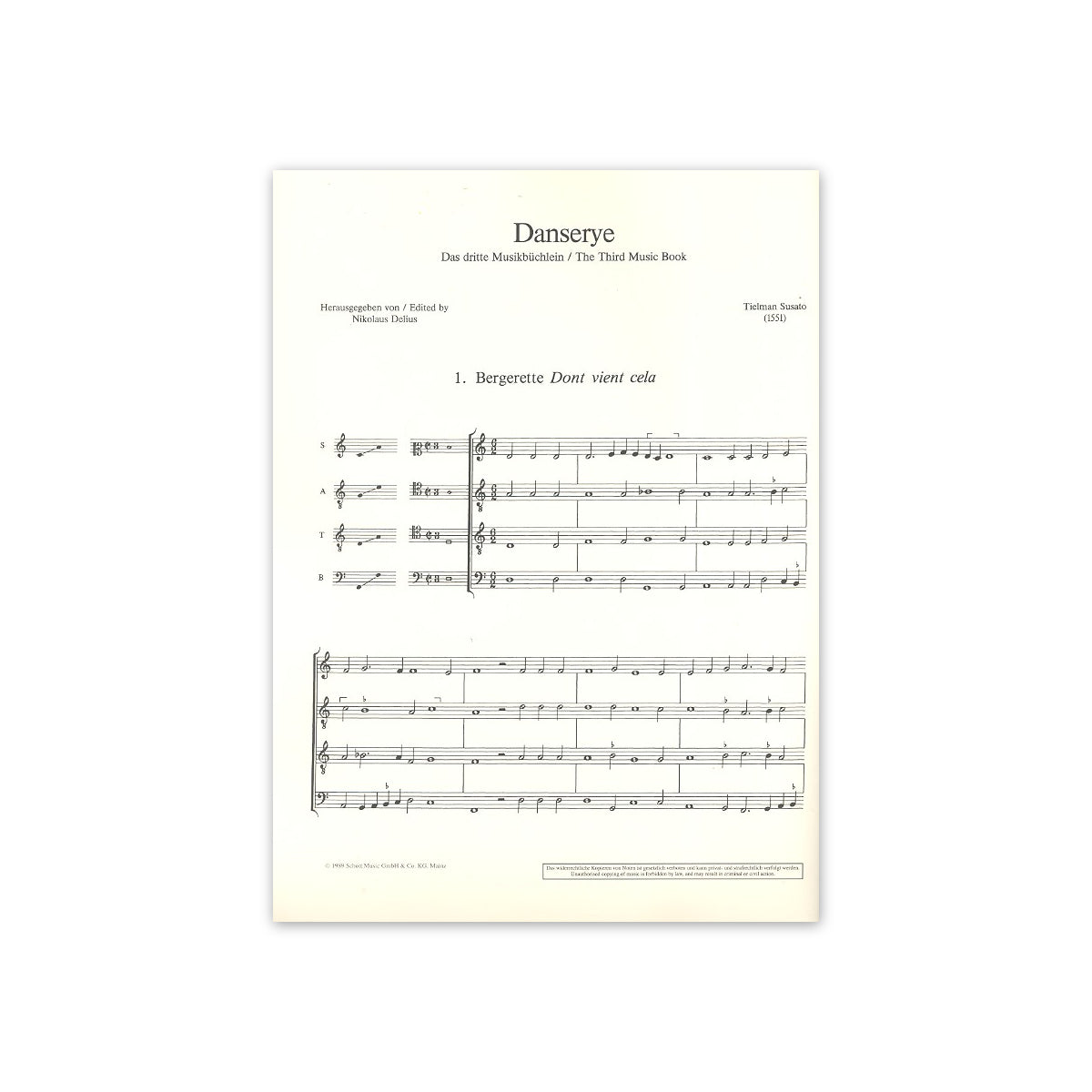 Susato, Danserey 1
