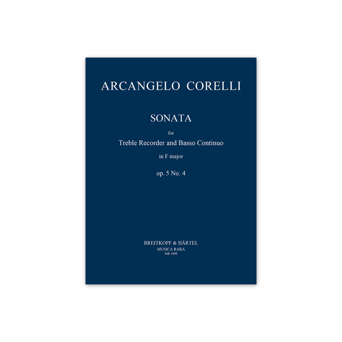 Corelli, Sonata F major opus 5, No.4