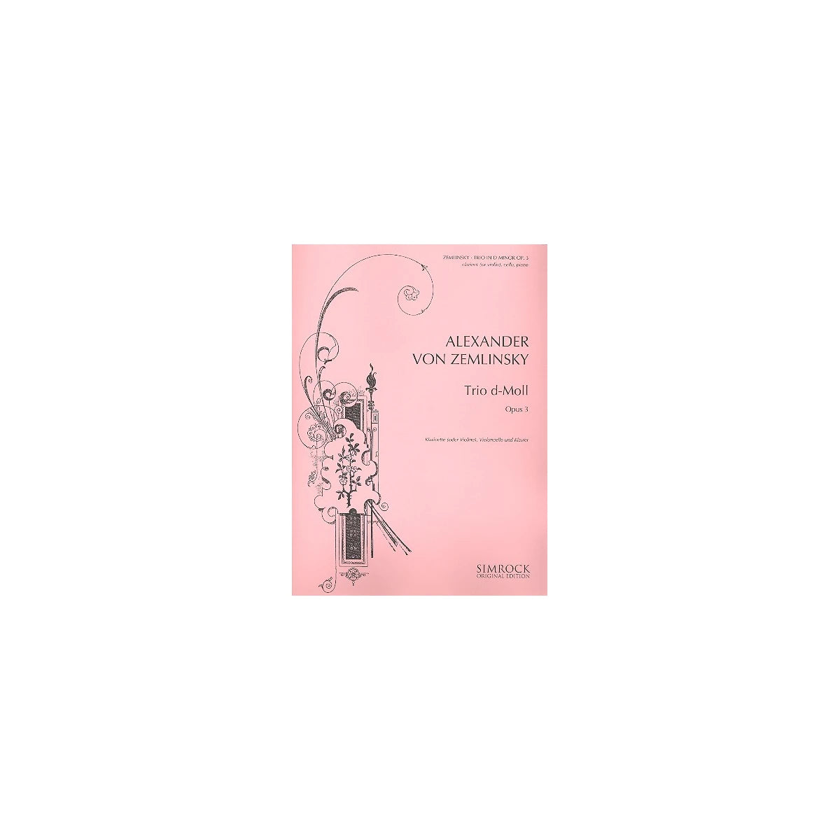 Zemlinsky, Trio op.3 d-Moll View 2