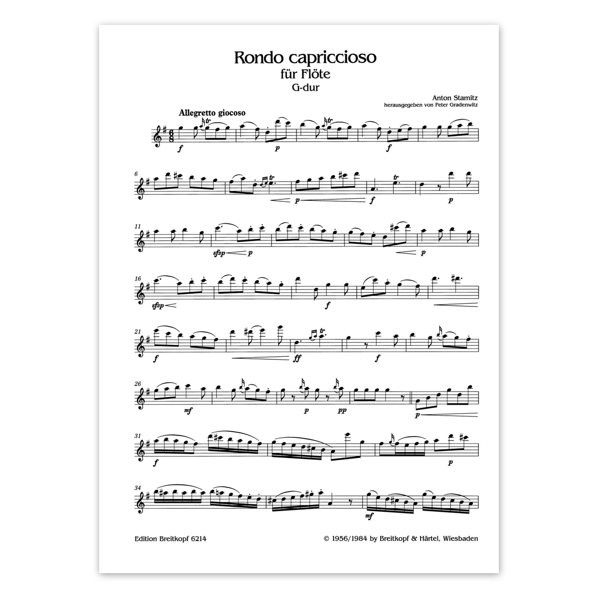 Stamitz A., Rondo capriccioso