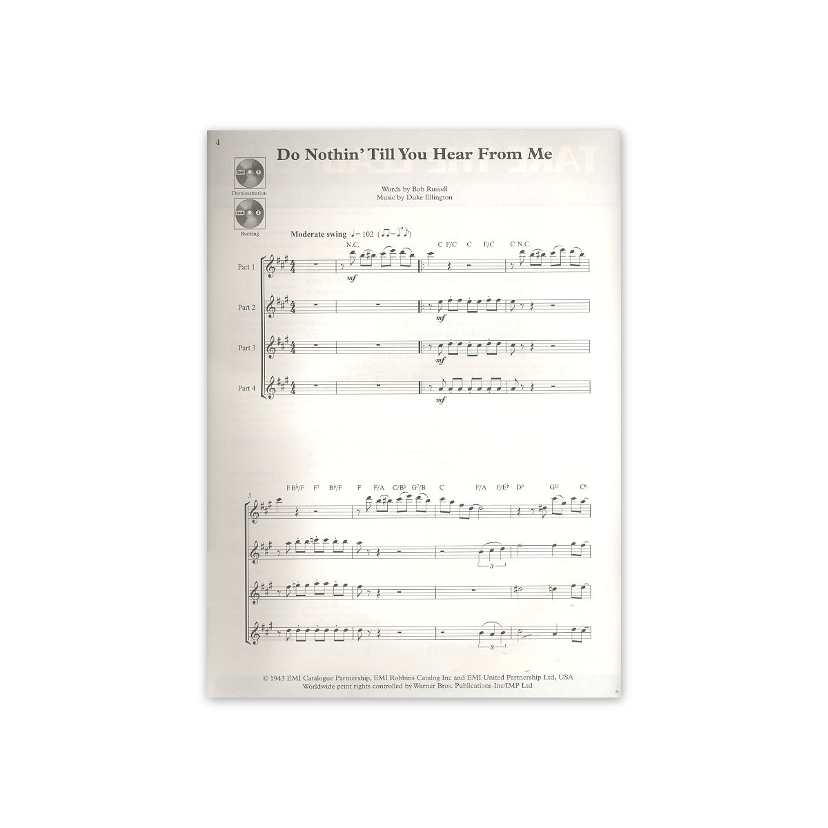 Take the lead plus - Jazz standards
