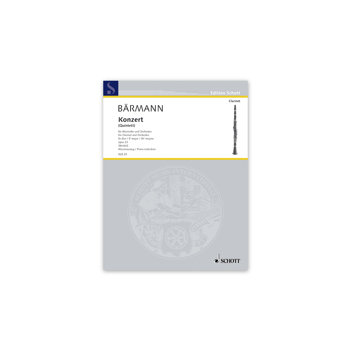 Baermann, Konzert Es-Dur