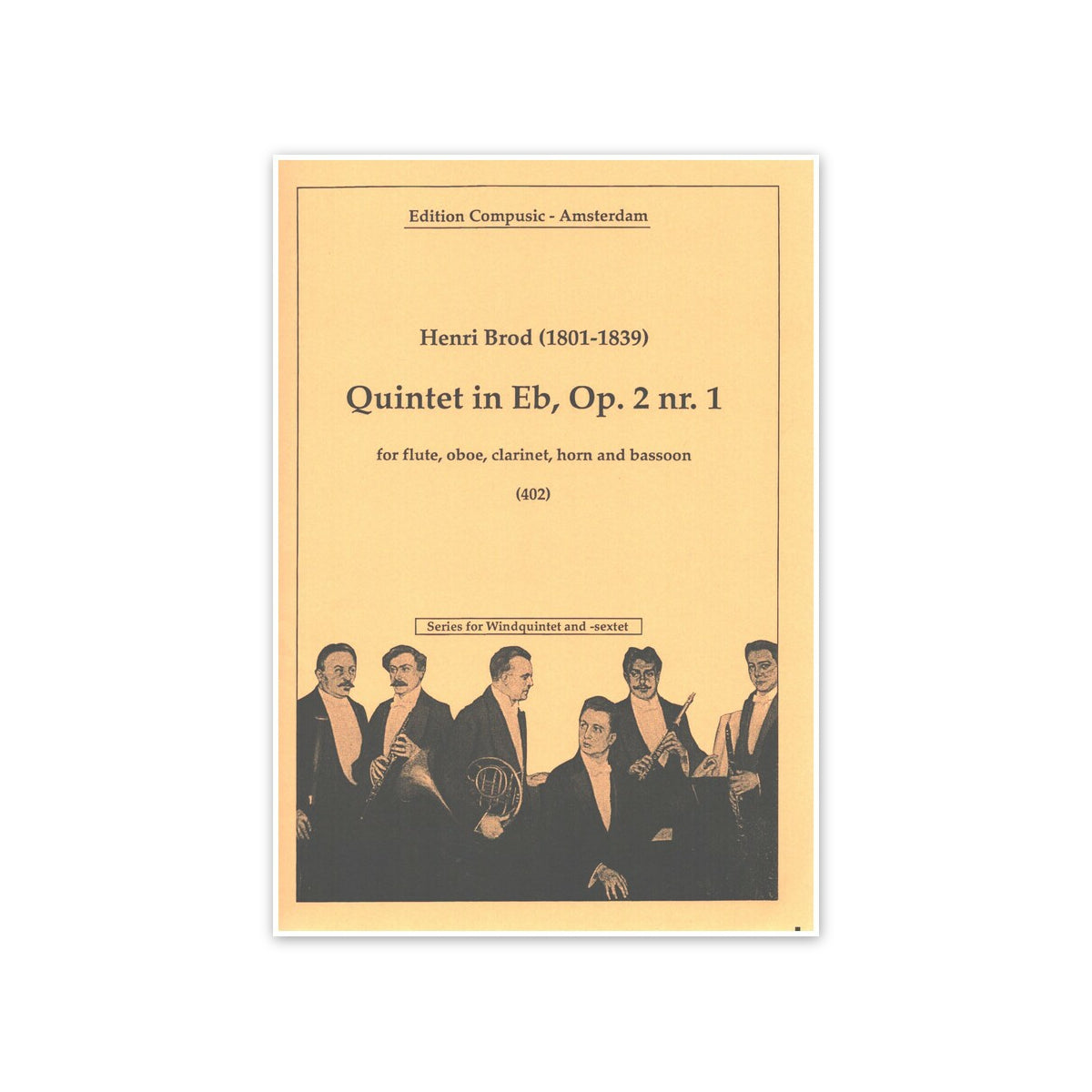 Brod, Quintett Es-Dur op.2,1