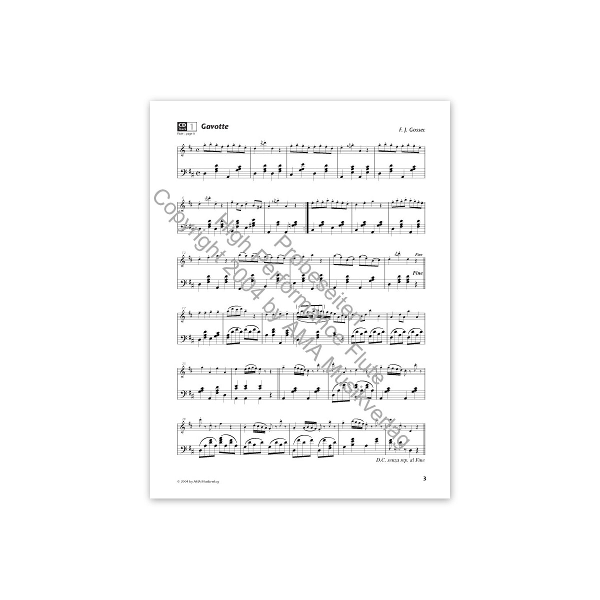 Winn, High performance flute