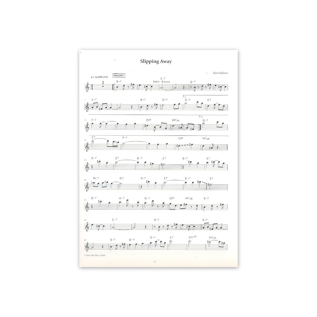 Snidero, Strings