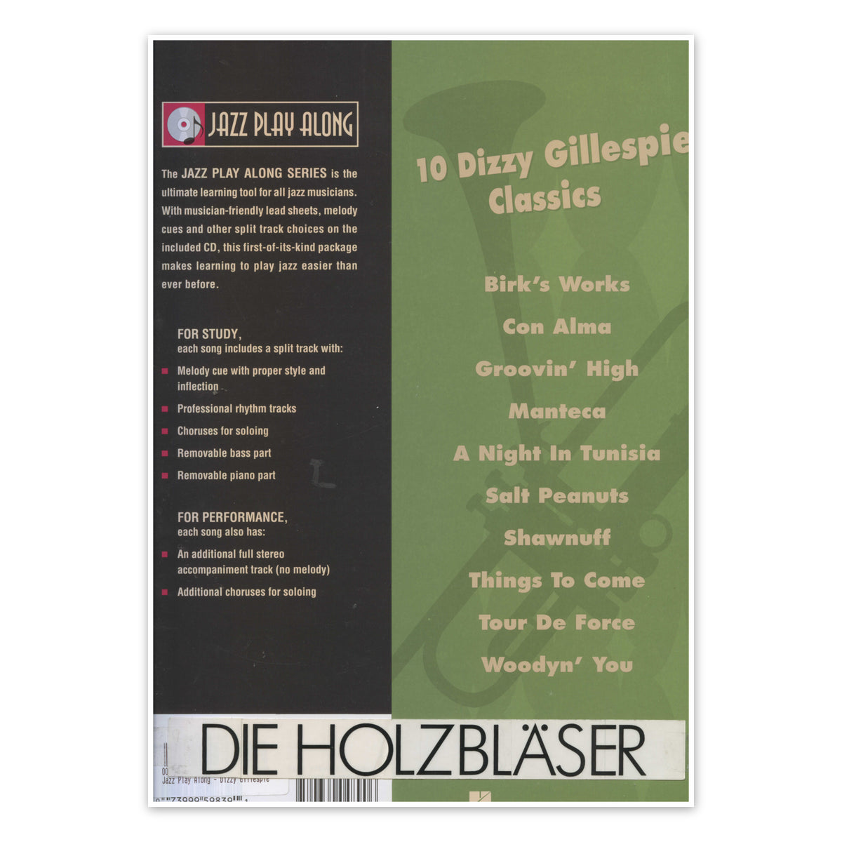 Jazz Play Along - Dizzy Gillespie