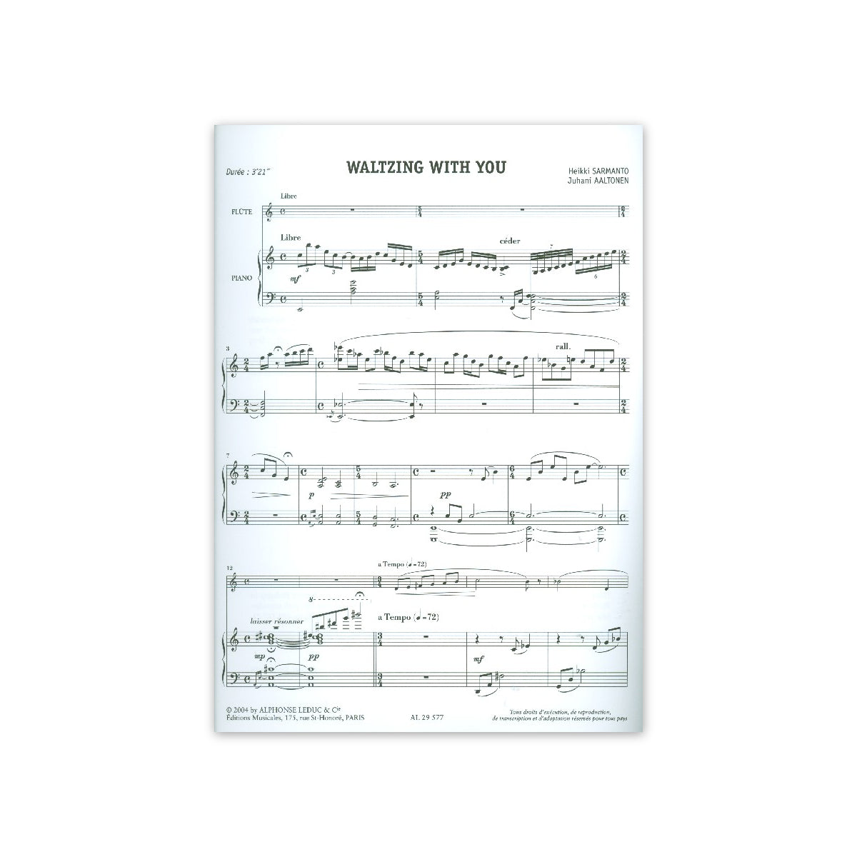Sarmanto-Aaltone, Waltzing with You