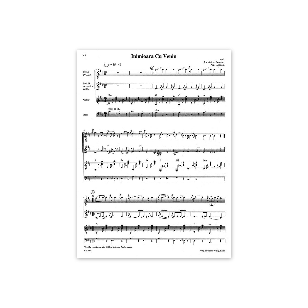 Djelem - 11 Arrangements osteurop. Lieder
