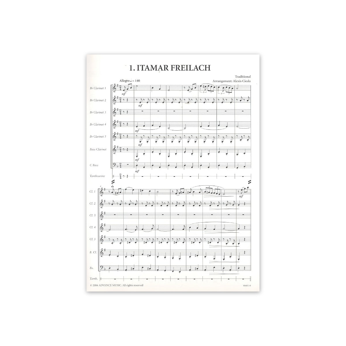 Ciesla, Klezmer Suite