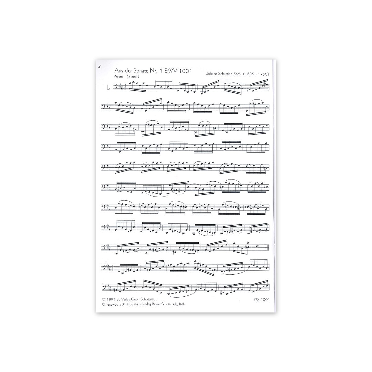 Bach, 49 Vortragsstücke