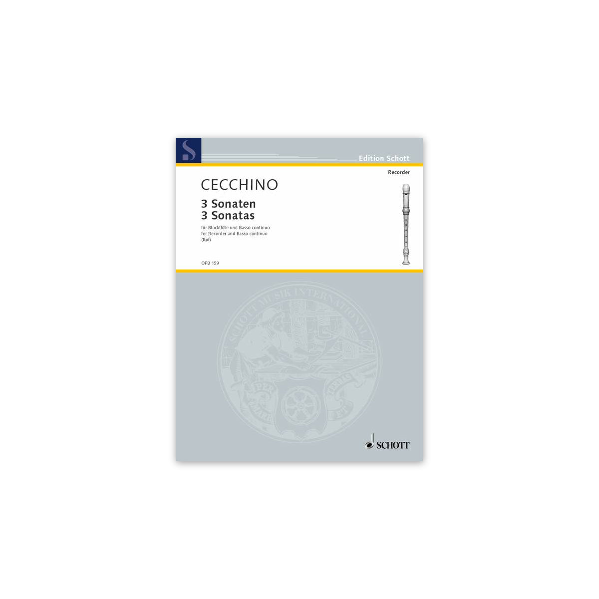 Cecchino, 3 Sonaten