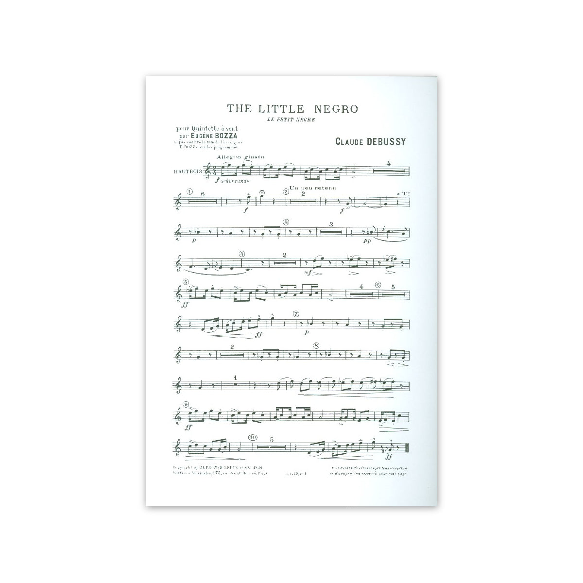 Debussy, Le petit nègre-17210