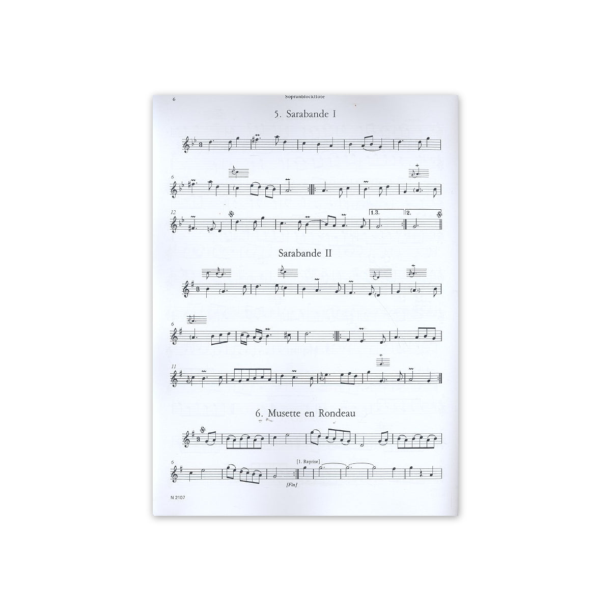 Rameau, 14 Spielstücke