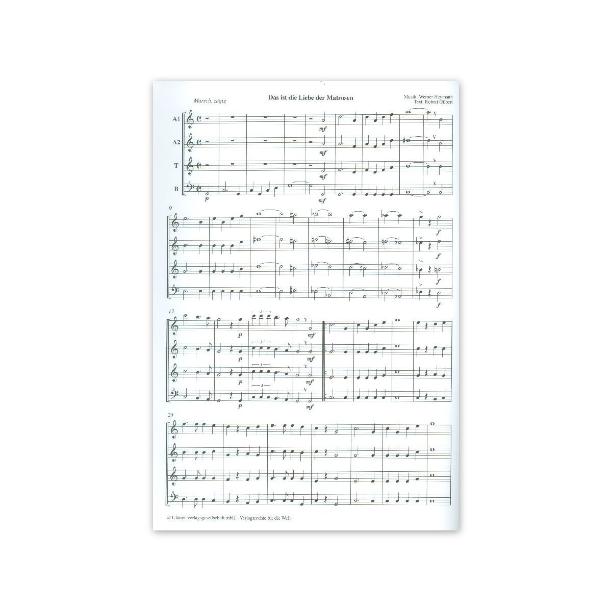 Lieder der Comedian Harmonists 2
