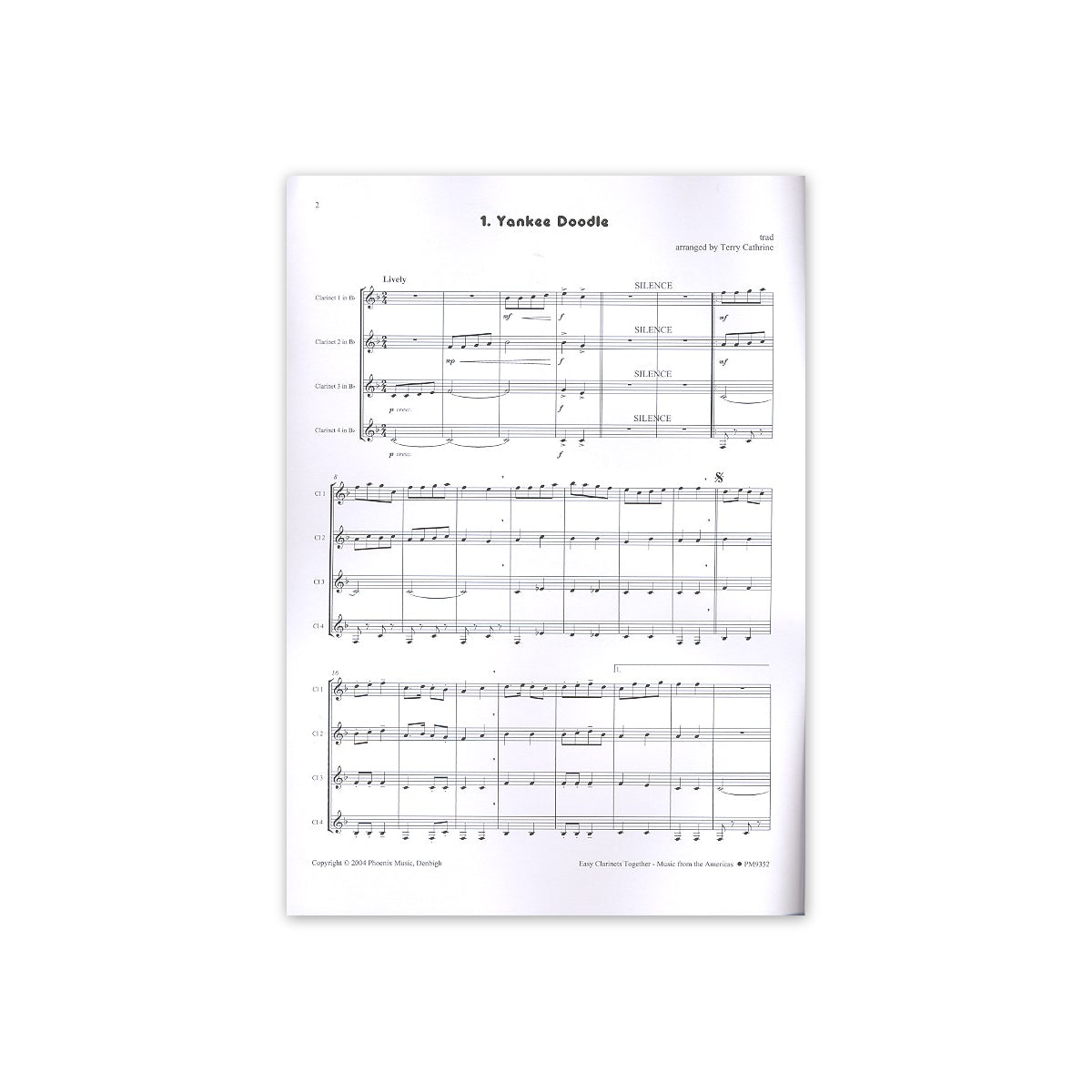 Easy clarinets together from America