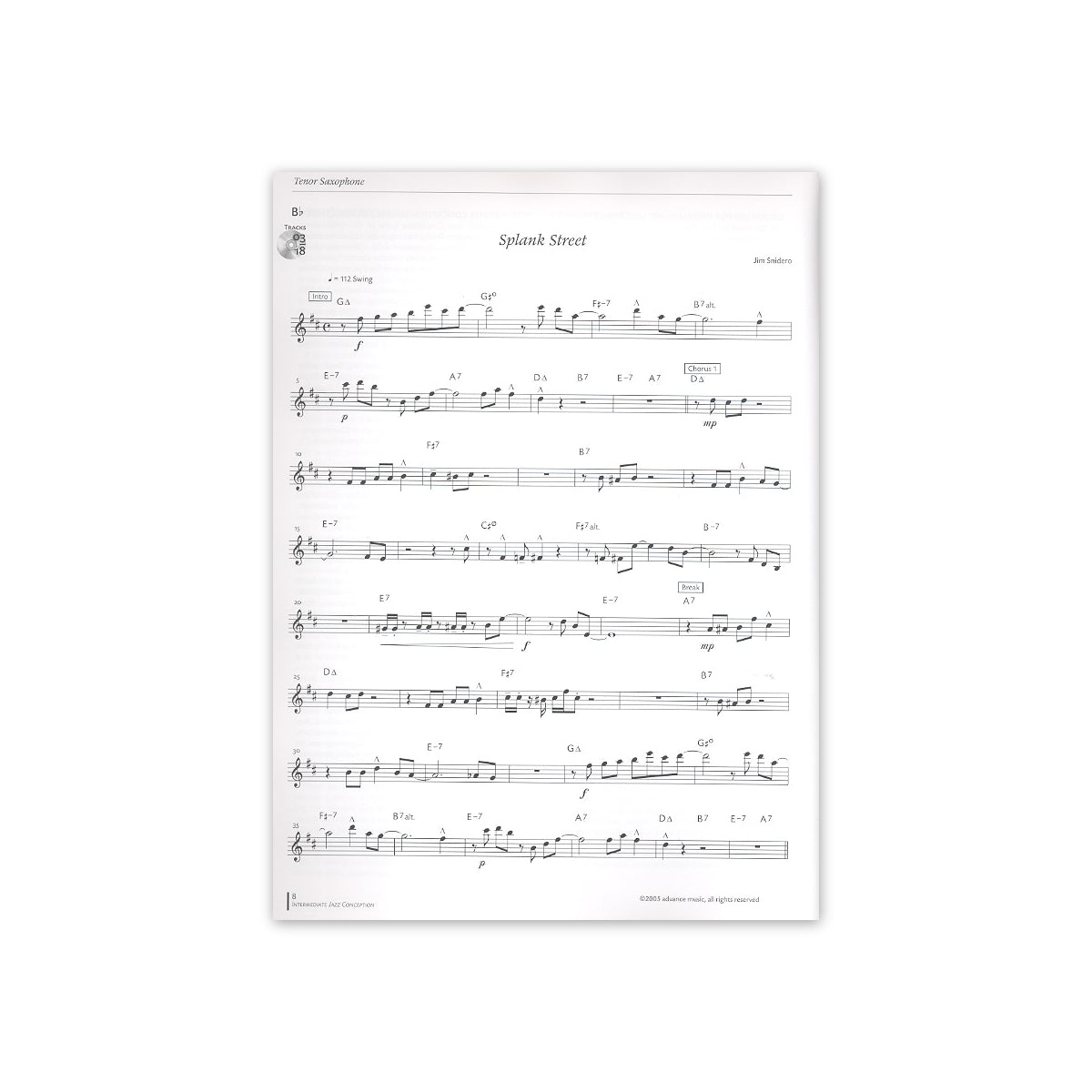 Snidero, Intermediate Jazz conception-18743