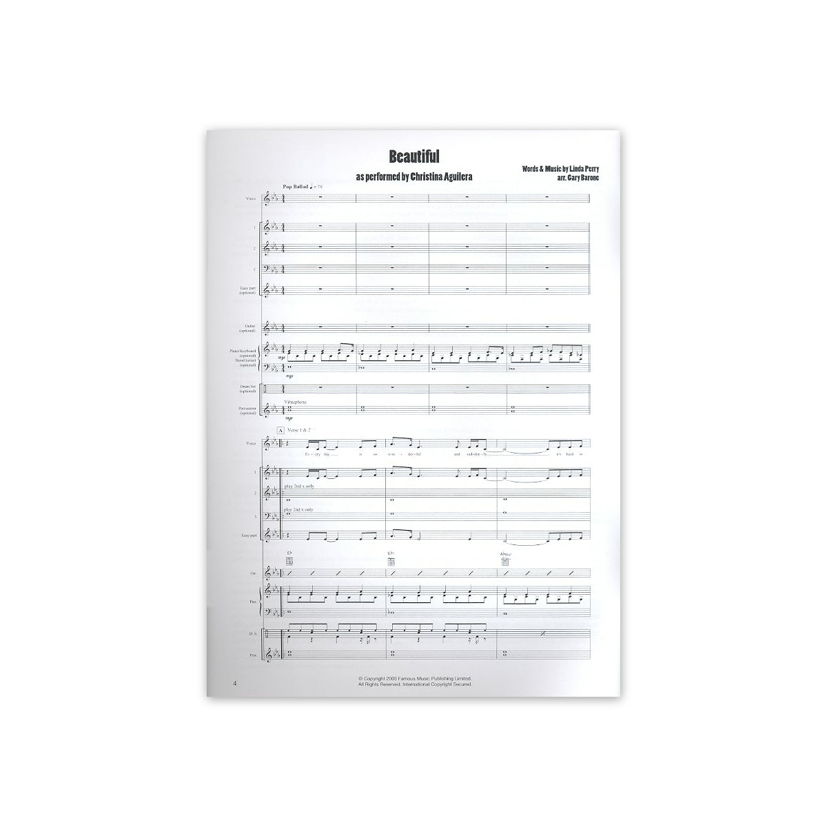Begin the band Bd.1