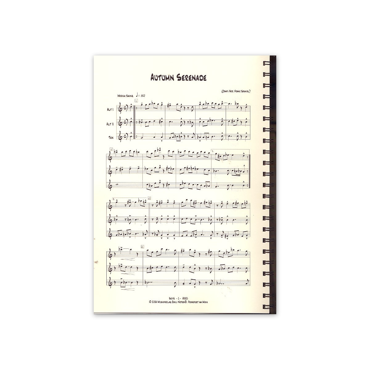 Spaniol, Time for Trio Vol.1 (2A-T)