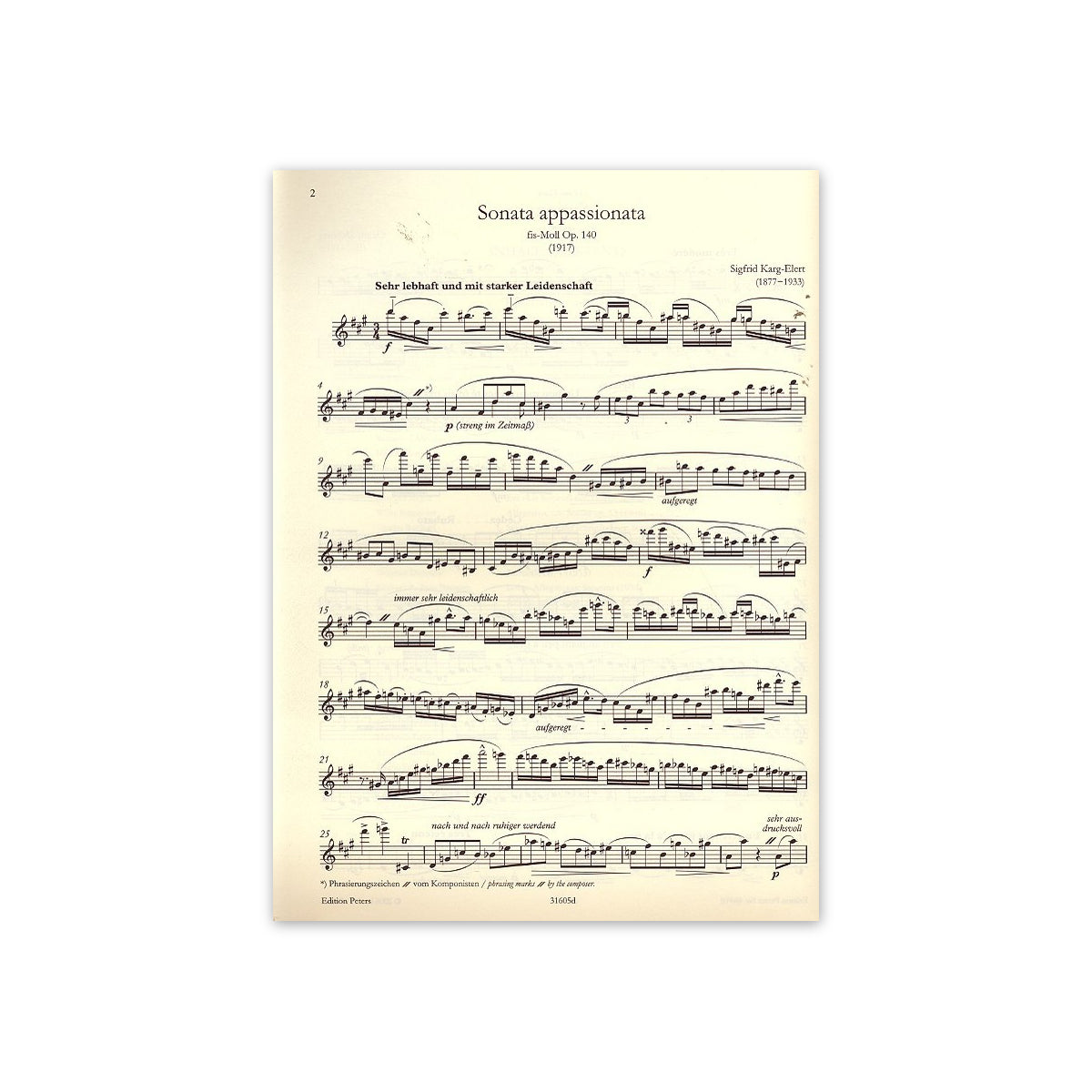 Die Soloflöte Bd.4 - 20. Jhdt.