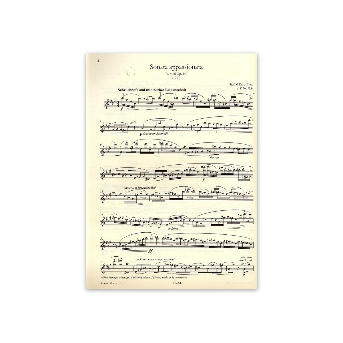 Die Soloflöte Bd.4 - 20. Jhdt.