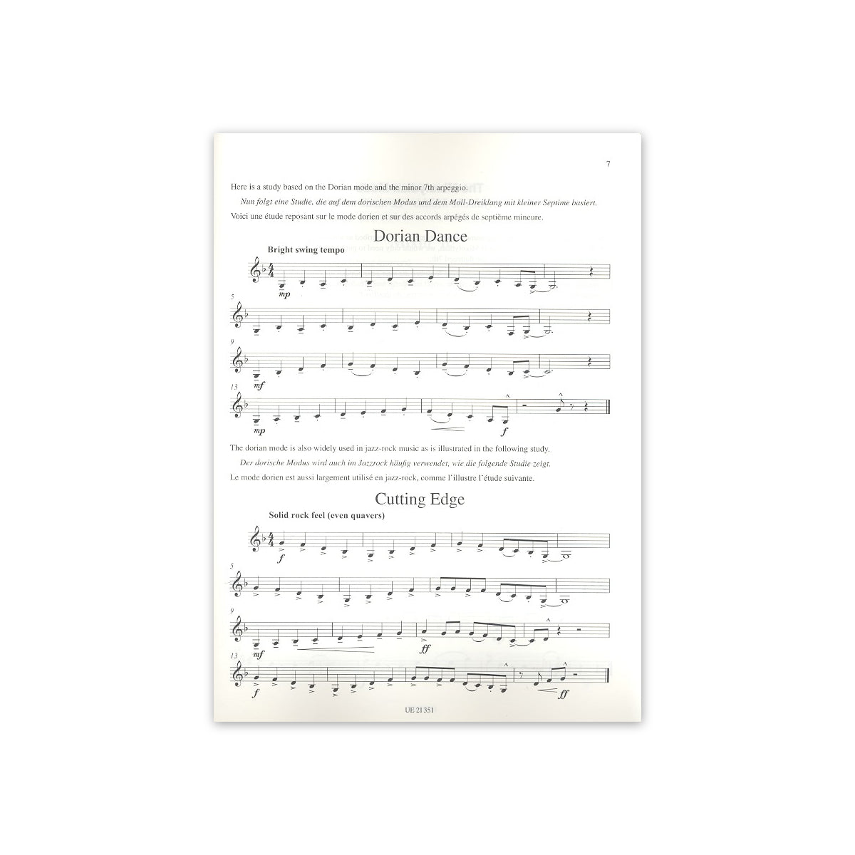 Rae, Jazz scale studies