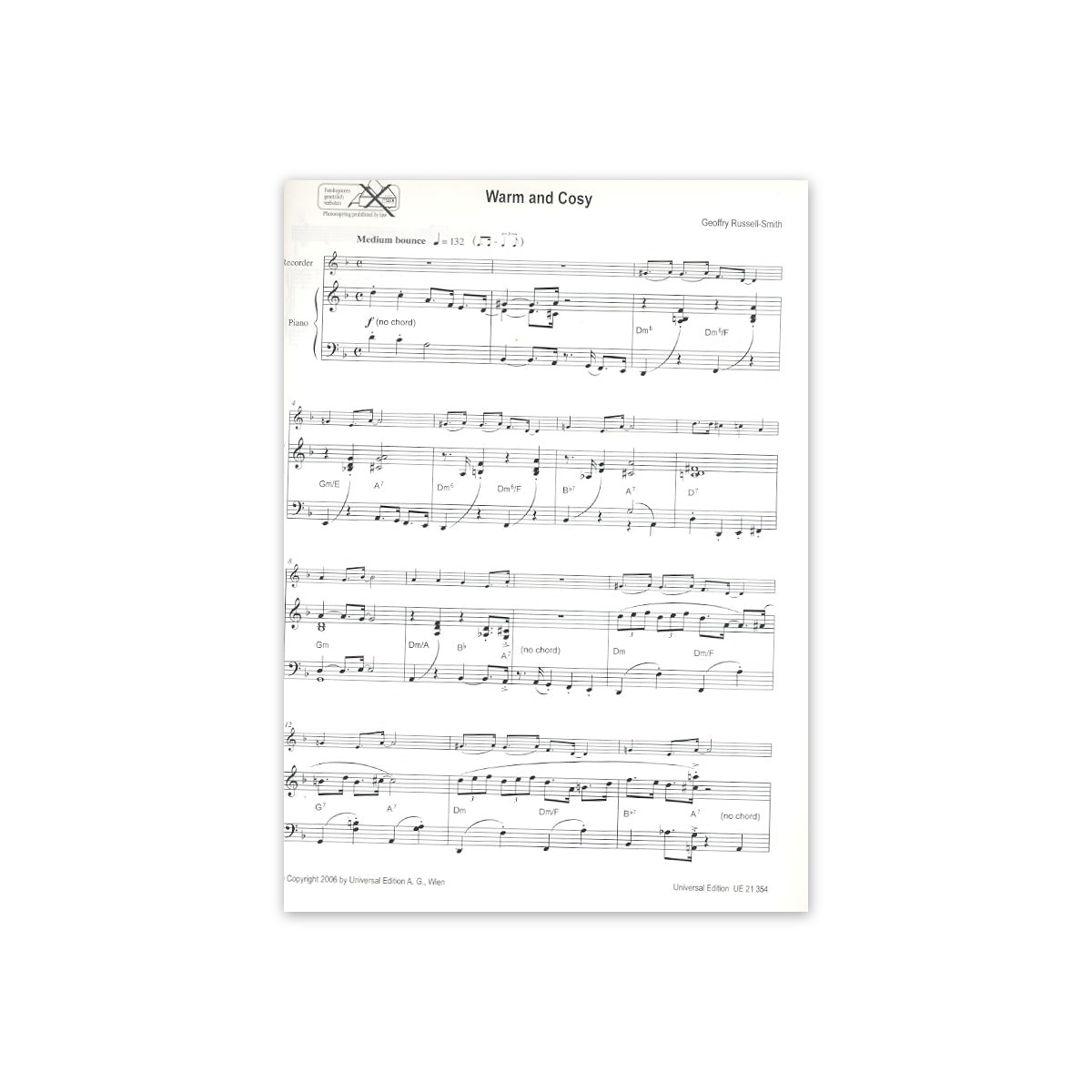 Russell-Smith, Easy blue recorder