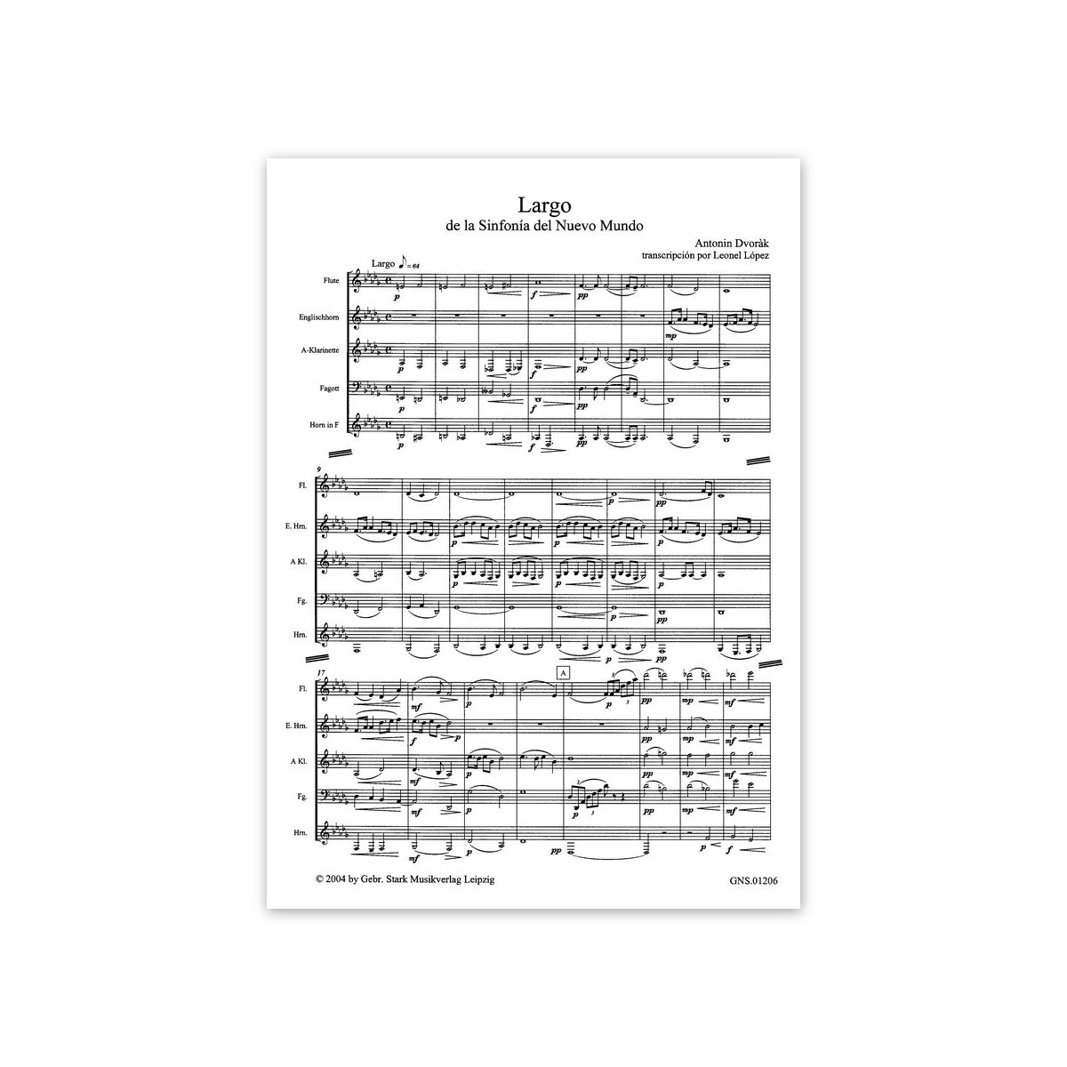 Dvorak, Largo aus der "Neuen Welt"