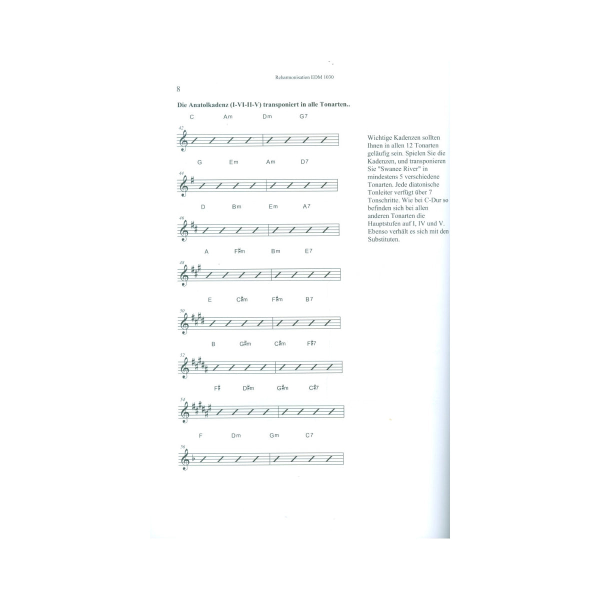 Schell, Reharmonisation
