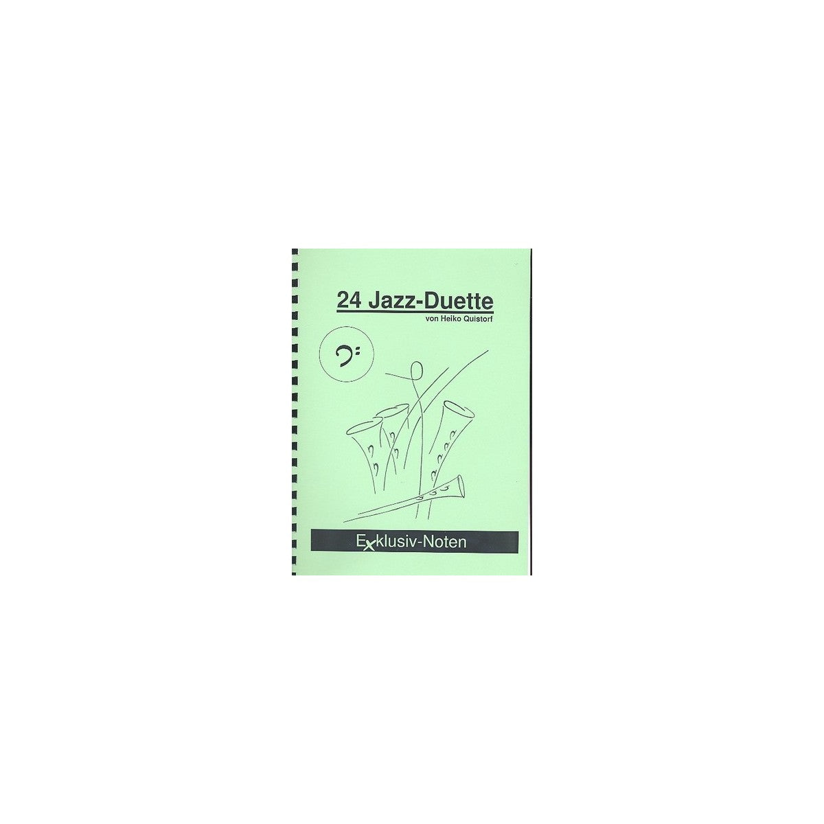 Quistorf, 24 Jazz-Duette, Baß-Schlüssel View 1