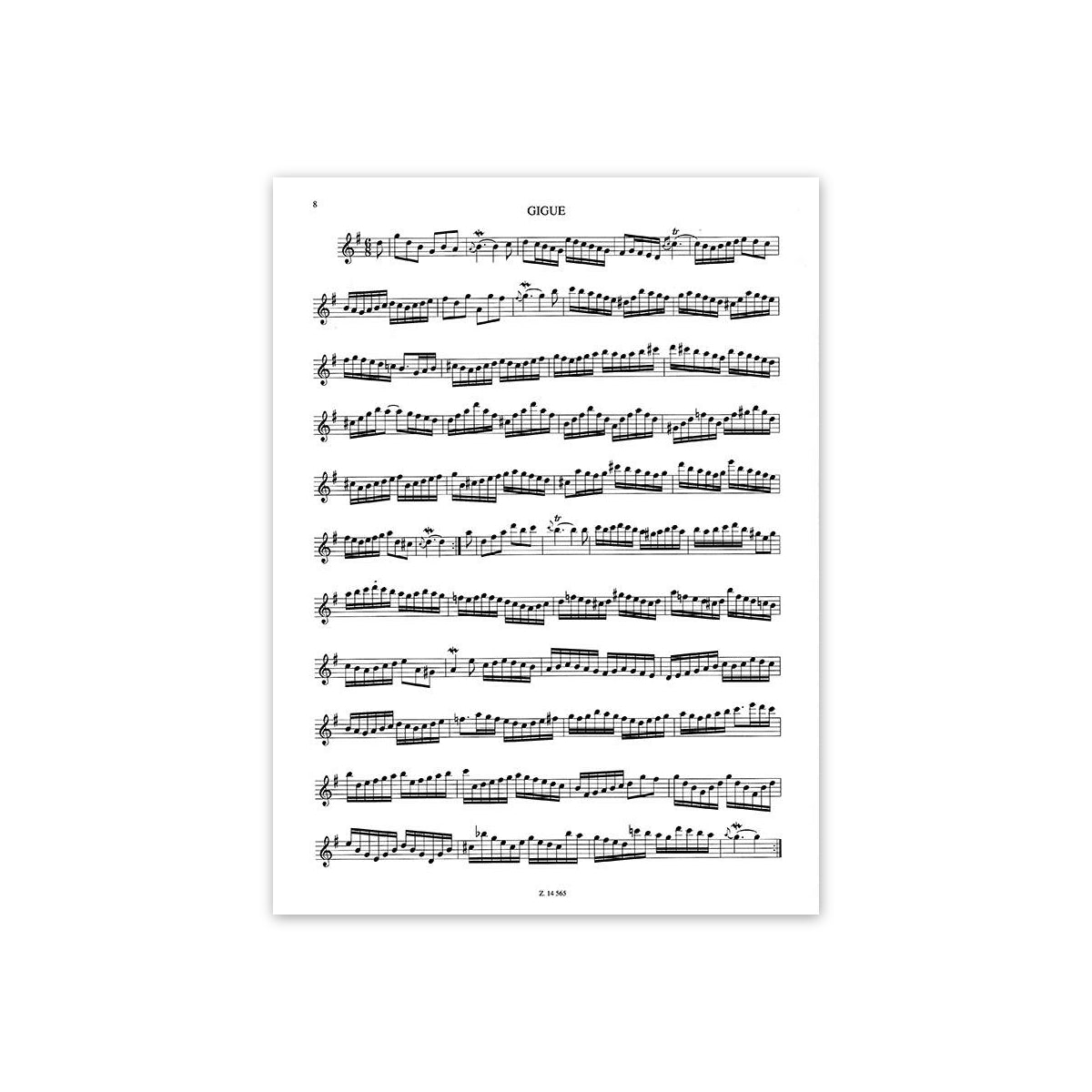 Bach, Suite G-Dur