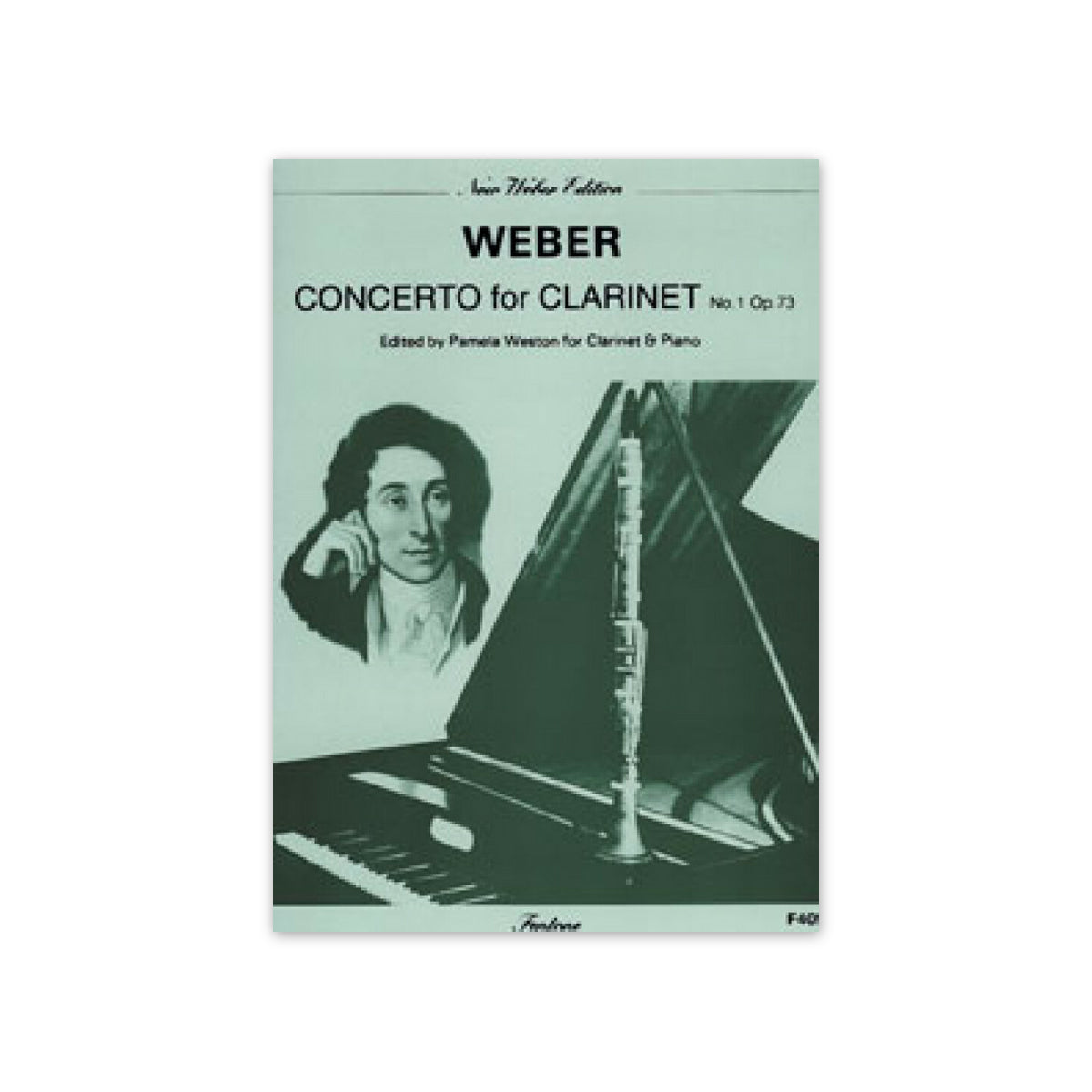 Weber, Konzert Nr.1 f-moll op.73/ Hrsg.Weston