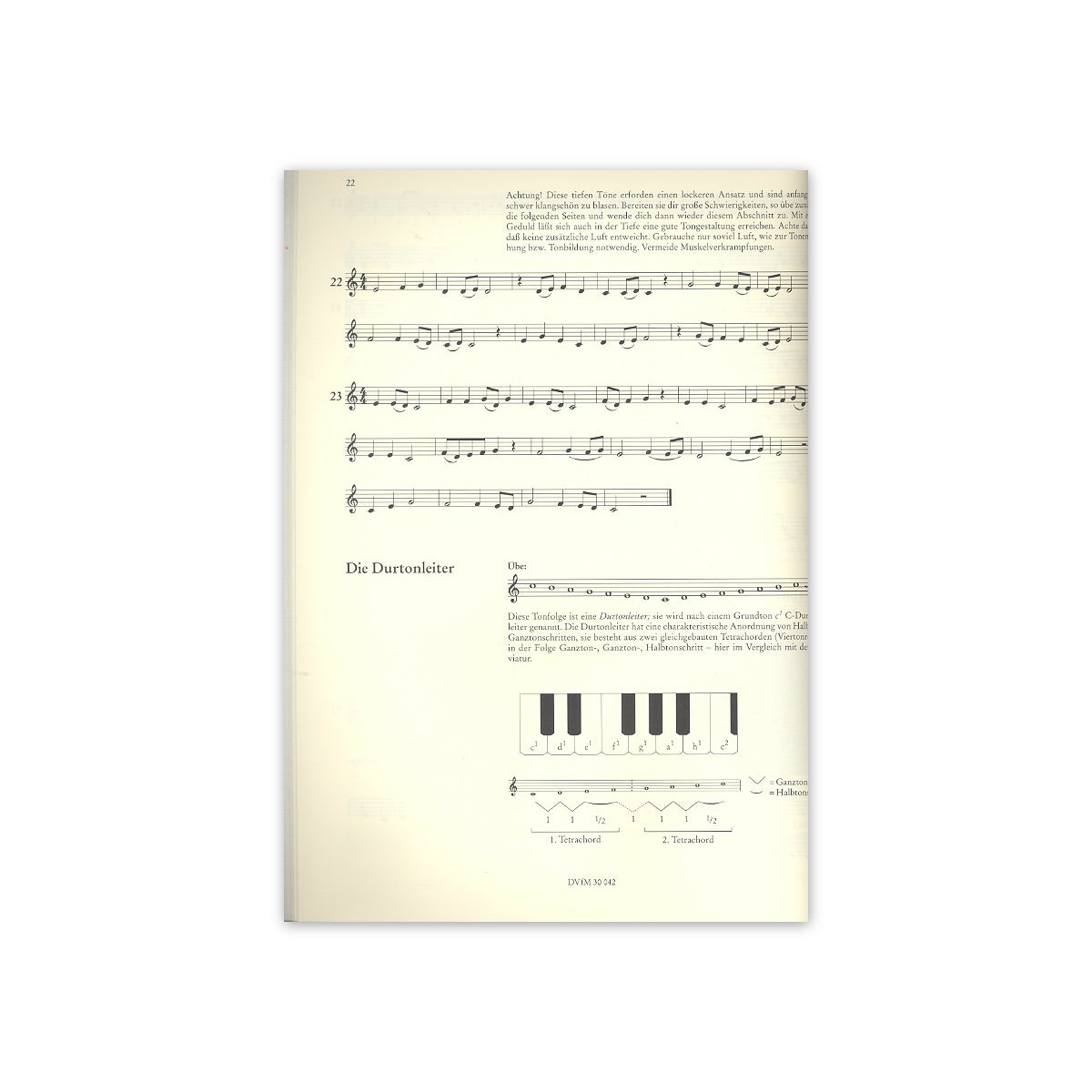 Rohr, Saxophonschule für Anfänger