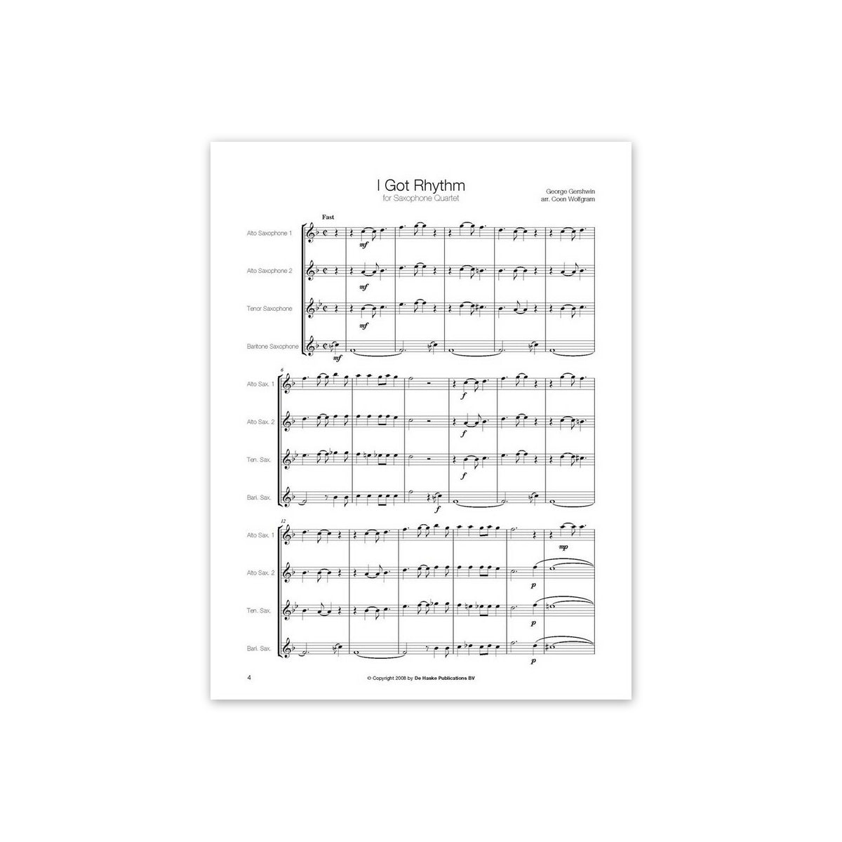 Gershwin, I got rhythm-22366