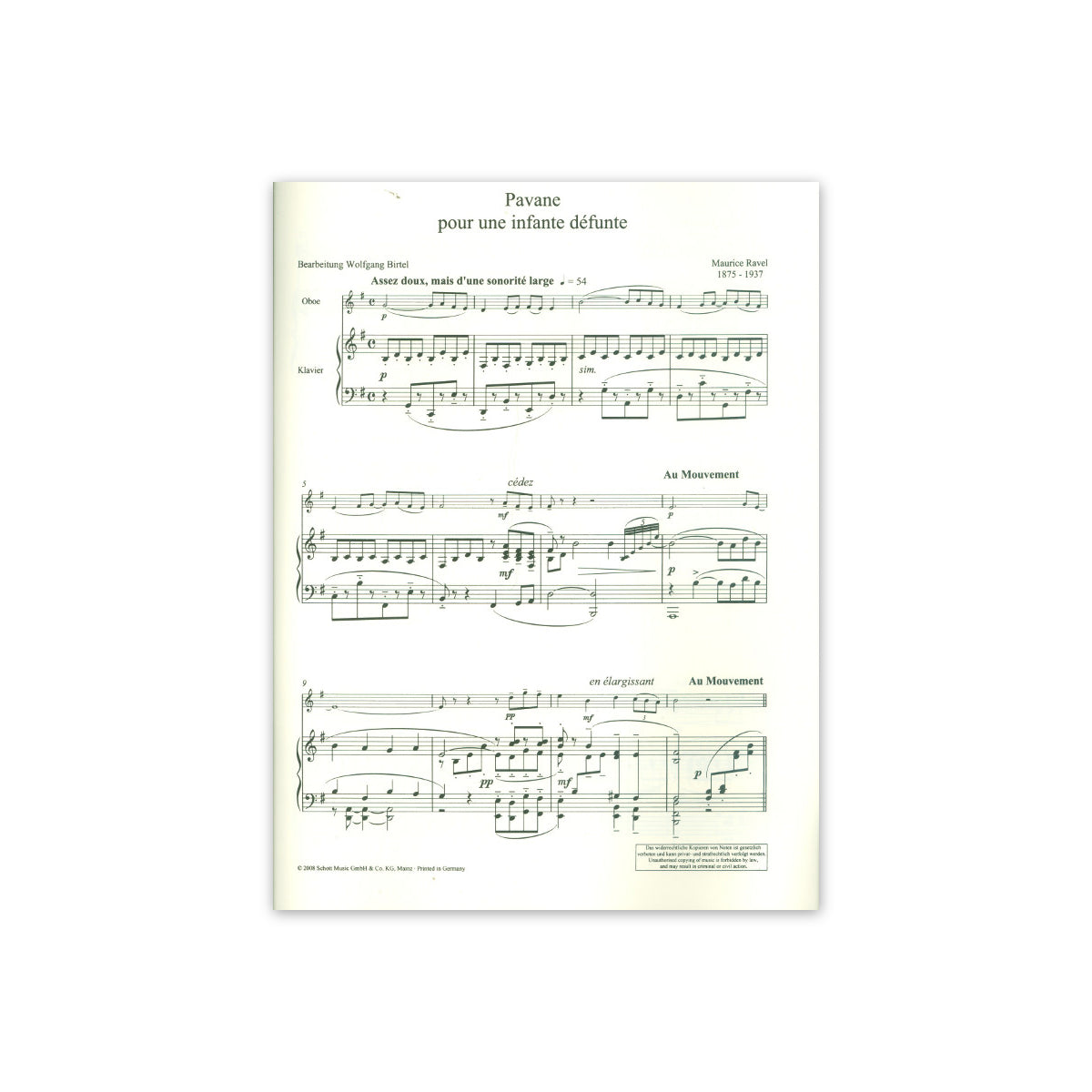 Ravel, Pavane pour une infante défunte-22445