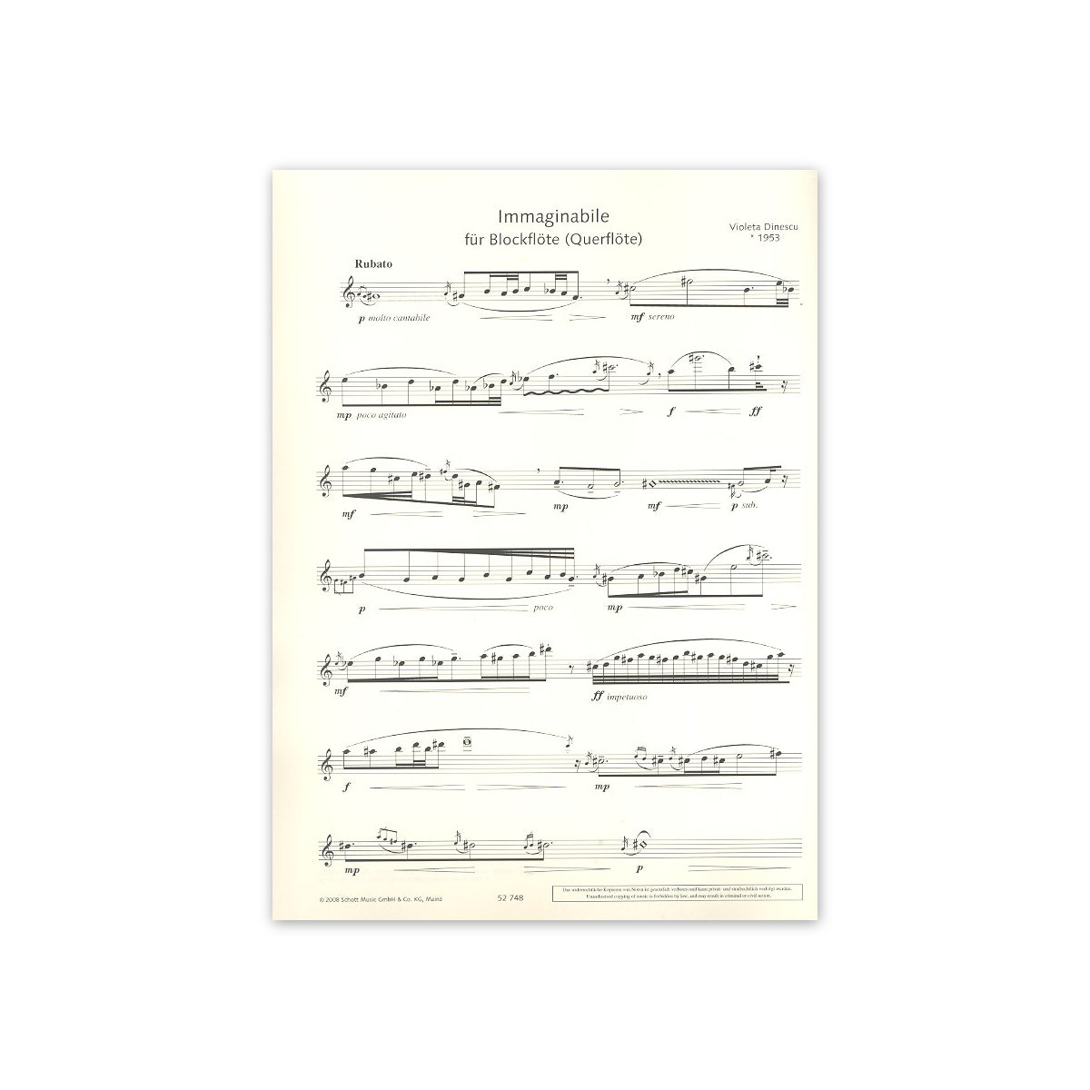 Dinescu, Immaginabile