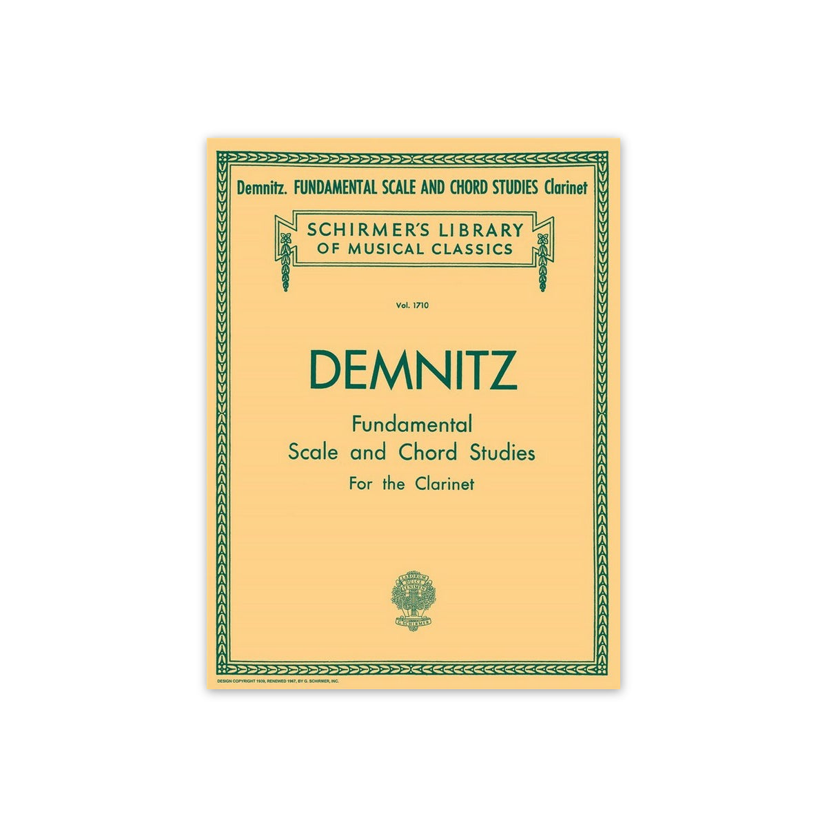 Demnitz, Fundamental scale & chord studies